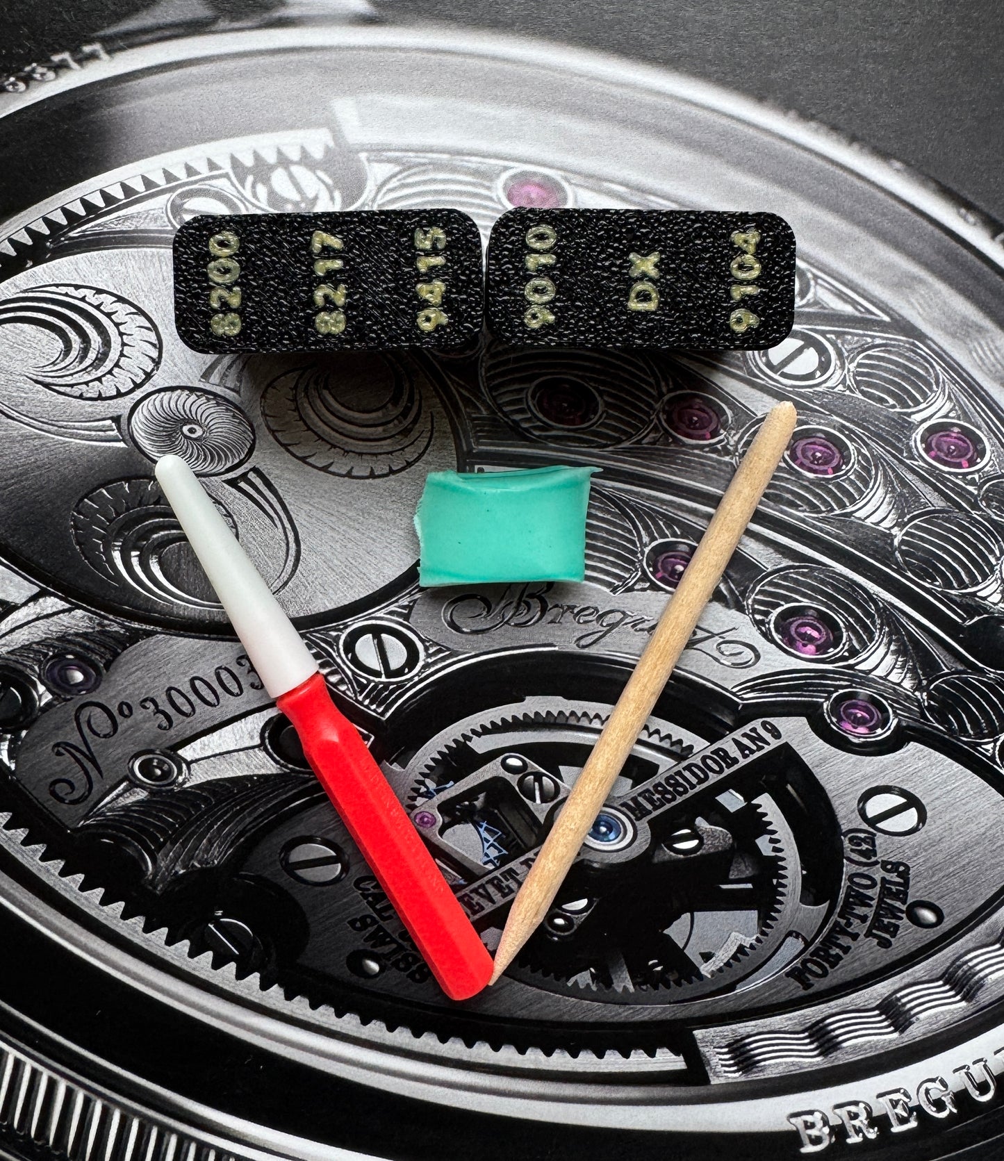 Complete Watch Oil Kit, Moebius 9010+9104(HP1300)+8200+8217+9415+DX with tools