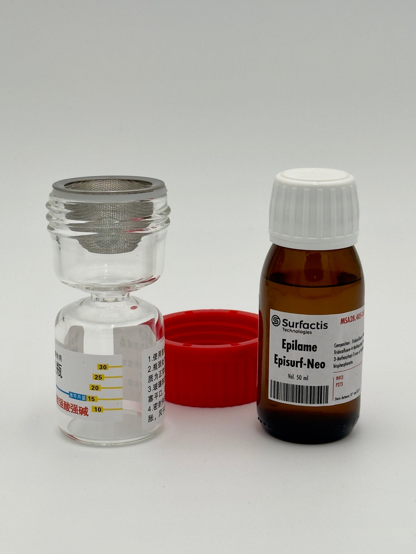 Epilame-Behandlungsset: 10 ml Episurf-Neo-Lösung und Auftragsgefäß